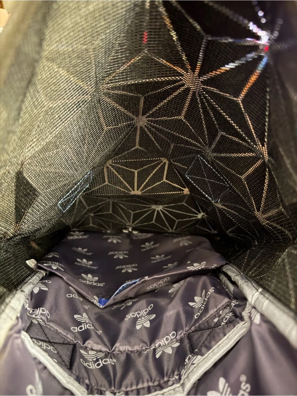 Rare Adidas Reflective Geo Backpack
